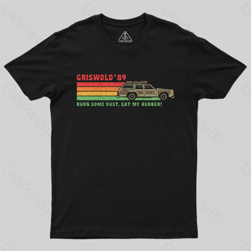 Retro Vacation T-Shirt Black / S