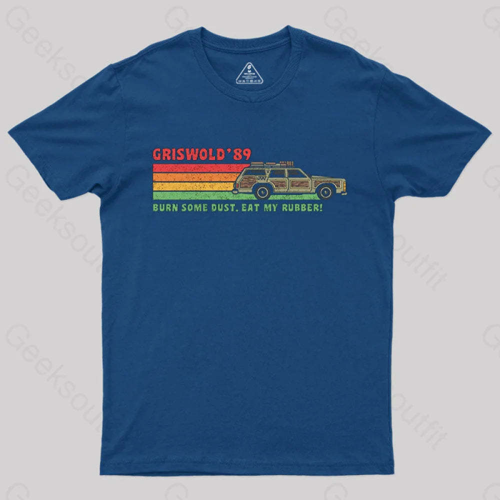 Retro Vacation T-Shirt Navy / S
