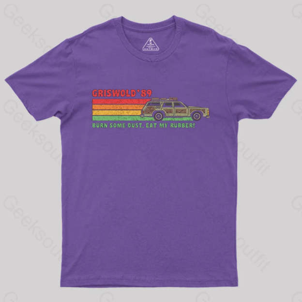 Retro Vacation T-Shirt Purple / S