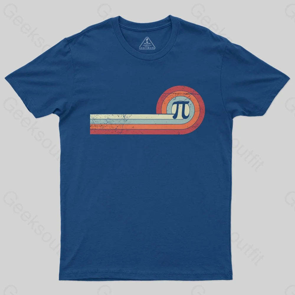 Retro Vintage Pi Day T-Shirt - Geeksoutfit