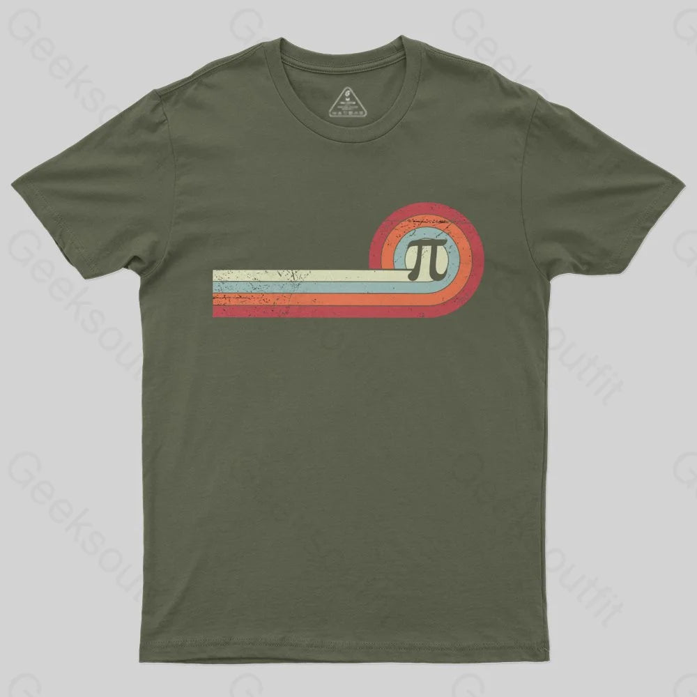 Retro Vintage Pi Day T-Shirt - Geeksoutfit