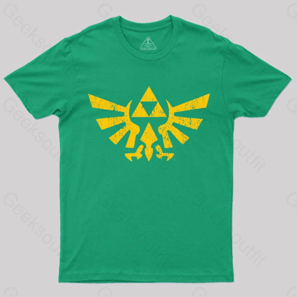 Retro Zelda Element T-Shirt Green / S