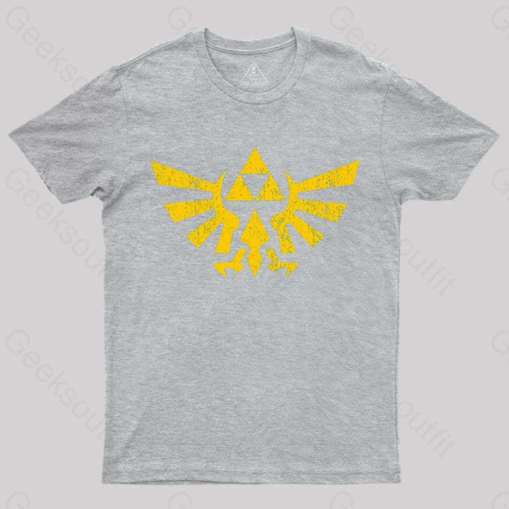 Retro Zelda Element T-Shirt Grey / S