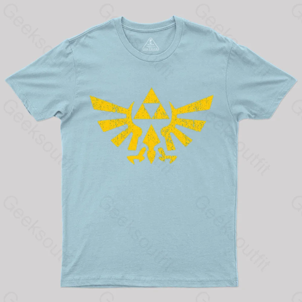 Retro Zelda Element T-Shirt Light Blue / S