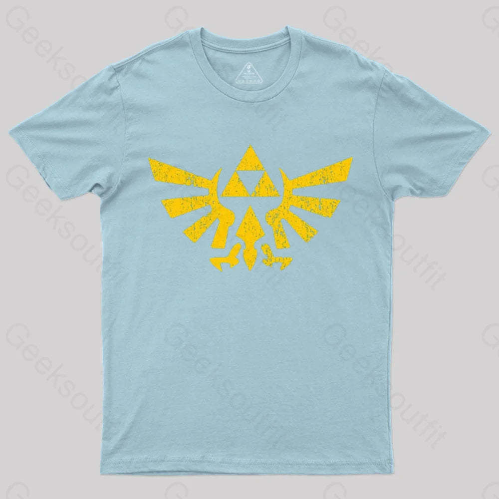 Retro Zelda Element T-Shirt Light Blue / S