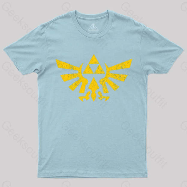 Retro Zelda Element T-Shirt Light Blue / S