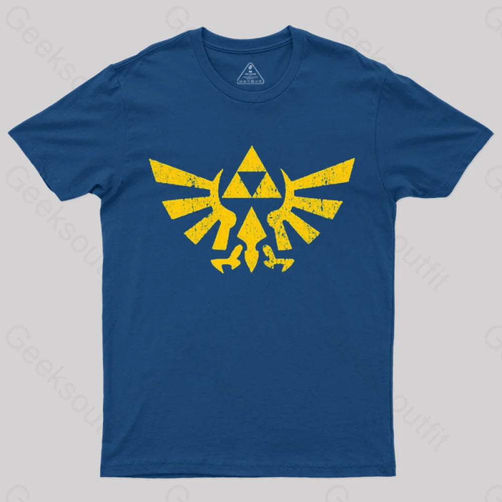 Retro Zelda Element T-Shirt Navy / S