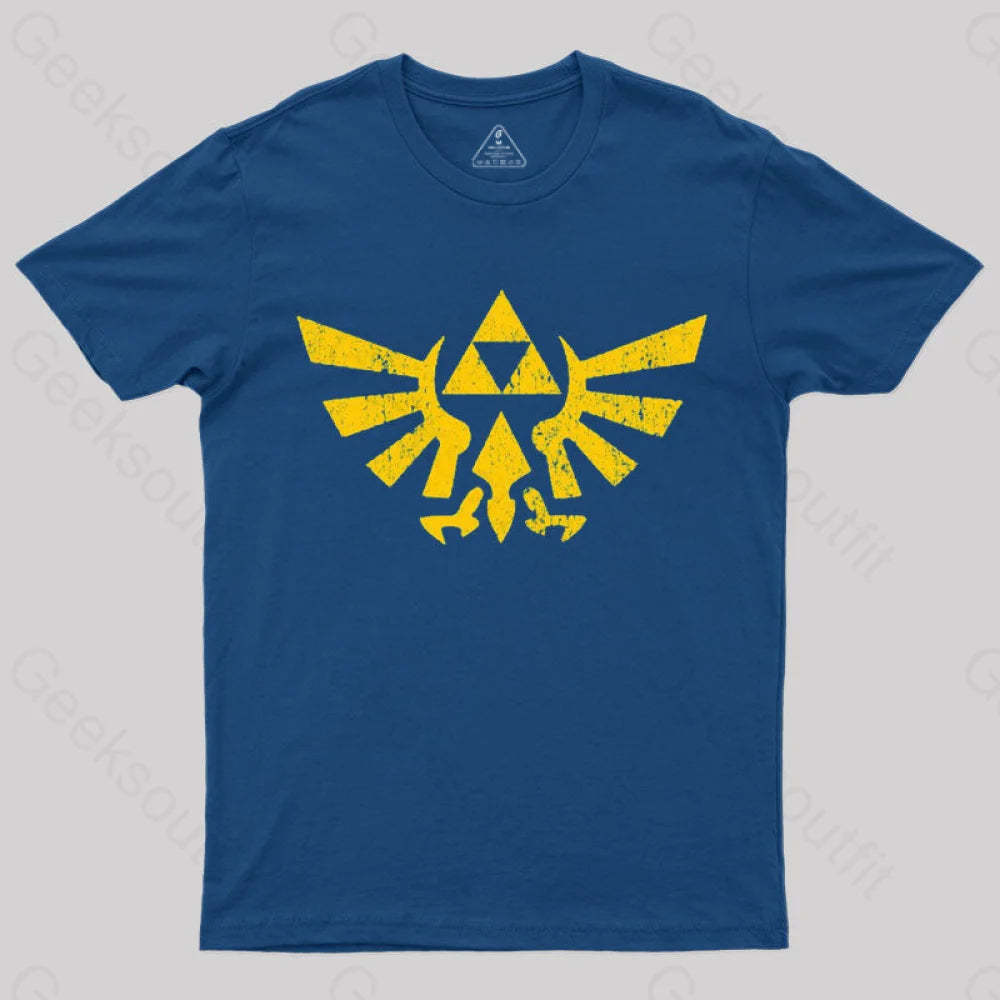 Retro Zelda Element T-Shirt Navy / S