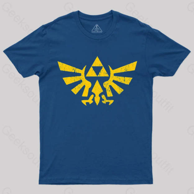 Retro Zelda Element T-Shirt Navy / S