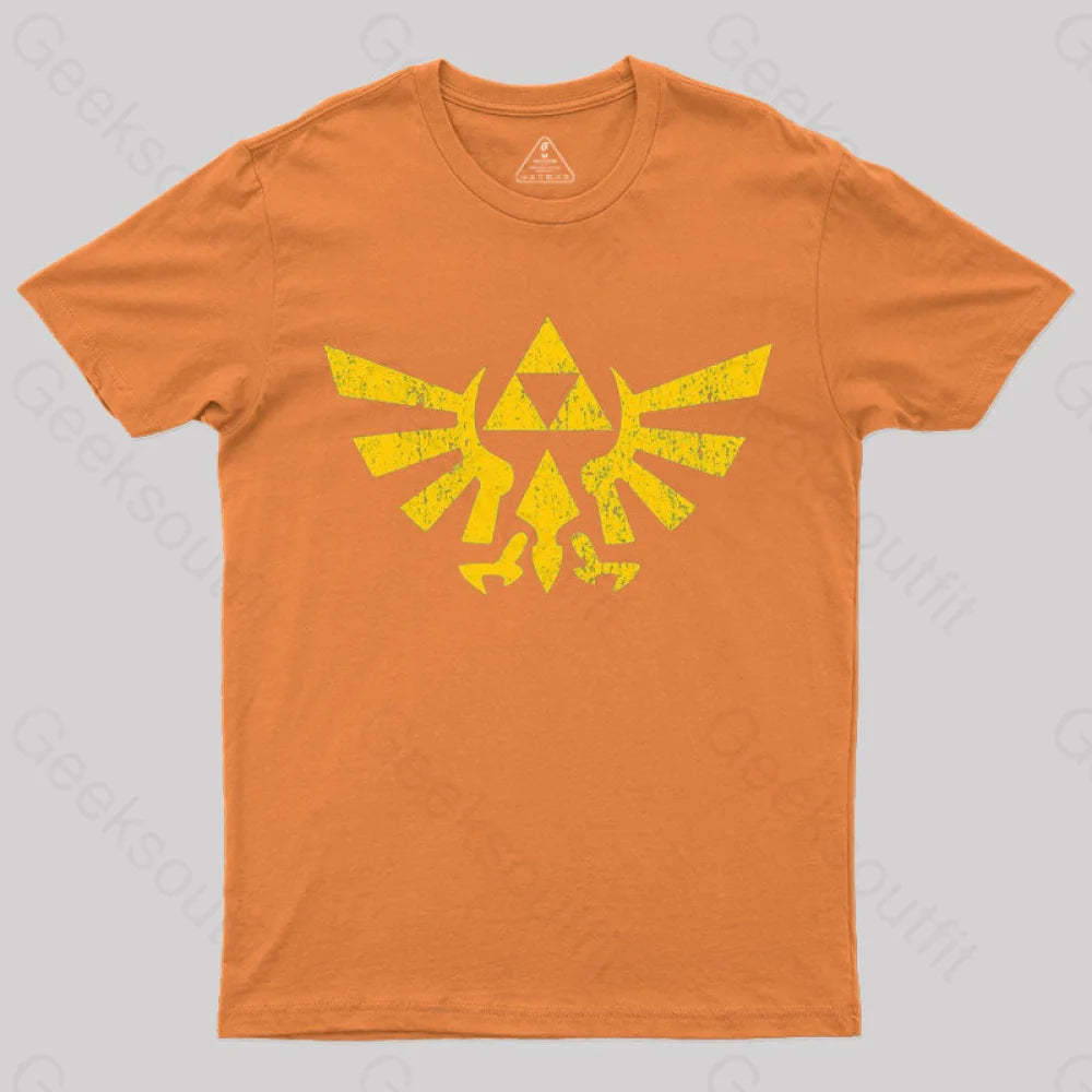 Retro Zelda Element T-Shirt Orange / S
