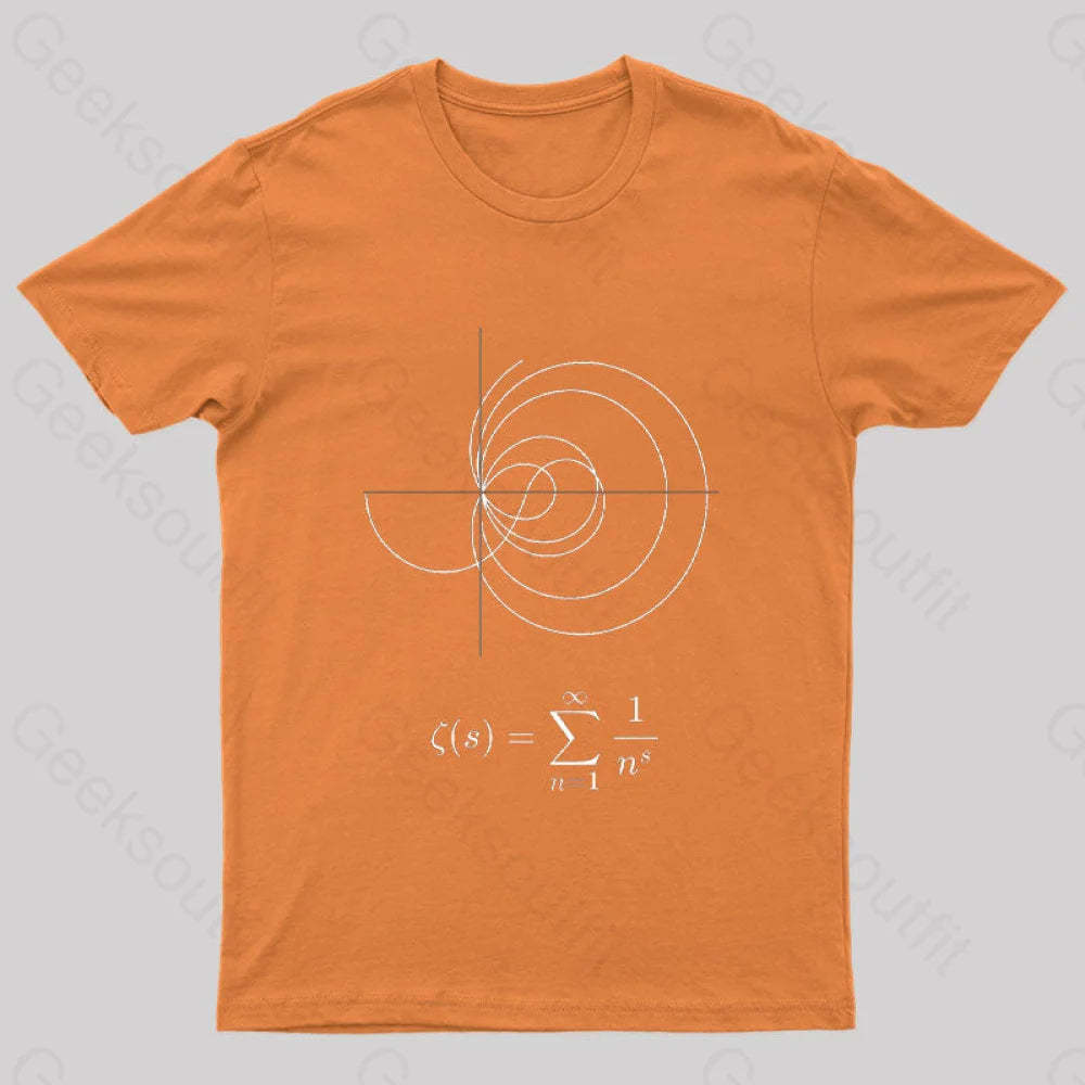 Riemann Mathematical T-Shirt Orange / S
