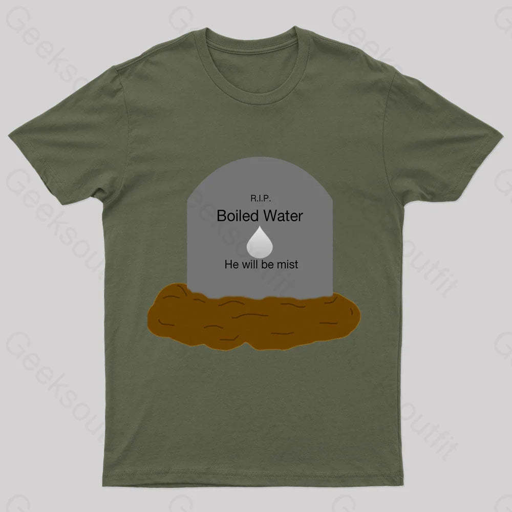 Rip Boiled Water Nerd T-Shirt Army Green / S