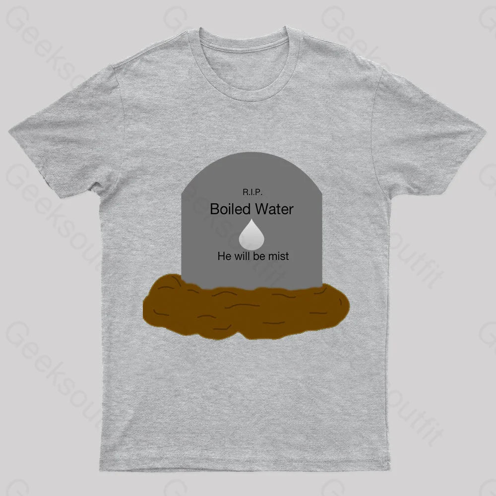 Rip Boiled Water Nerd T-Shirt Grey / S