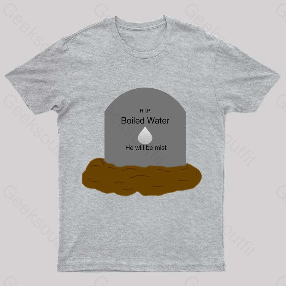 Rip Boiled Water Nerd T-Shirt Grey / S