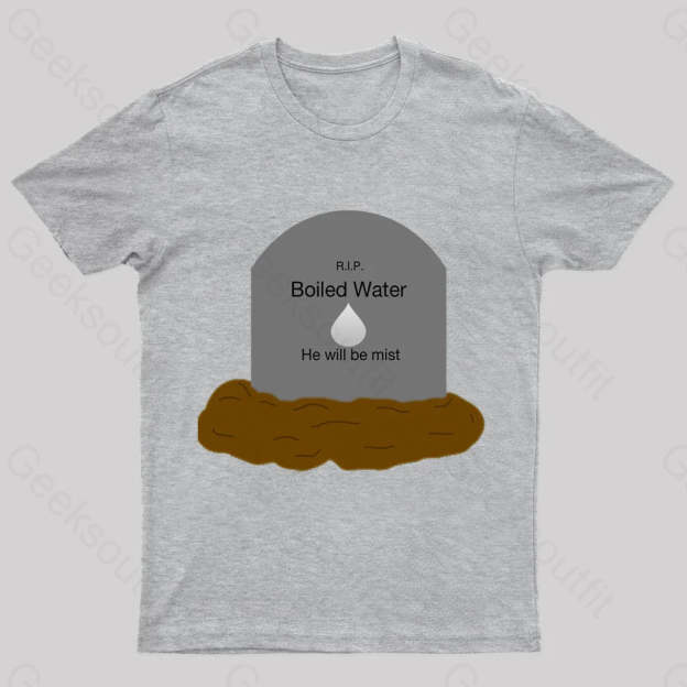 Rip Boiled Water Nerd T-Shirt Grey / S