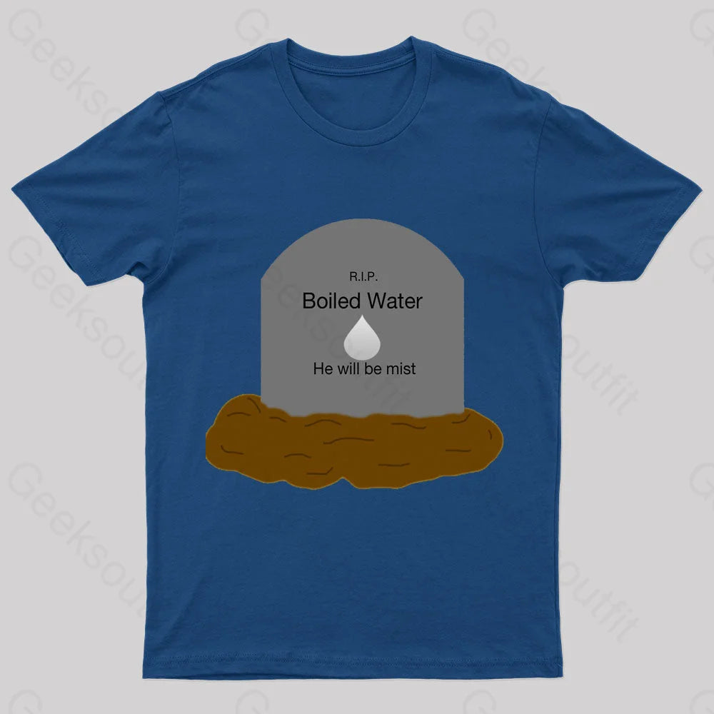 Rip Boiled Water Nerd T-Shirt Navy / S