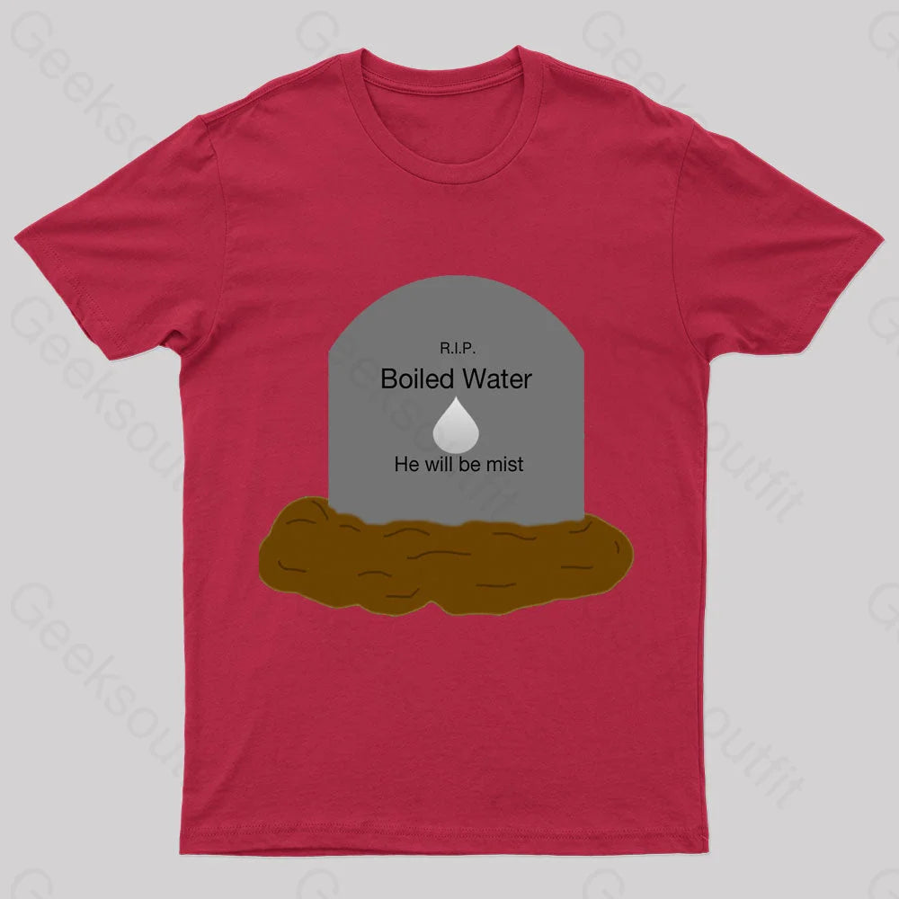 Rip Boiled Water Nerd T-Shirt Red / S