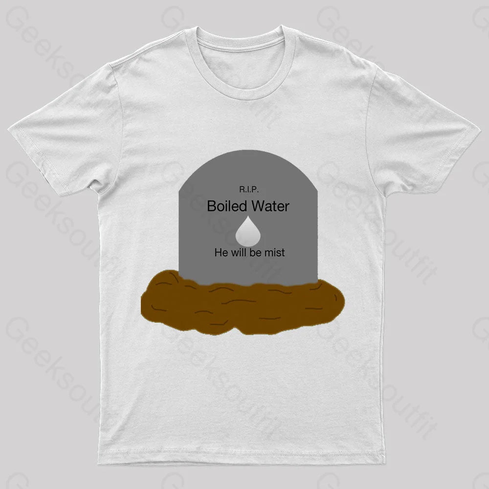 Rip Boiled Water Nerd T-Shirt White / S