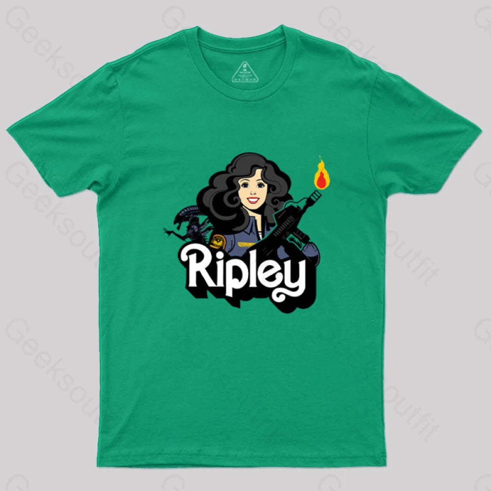 Ripley Geek T-Shirt Green / S