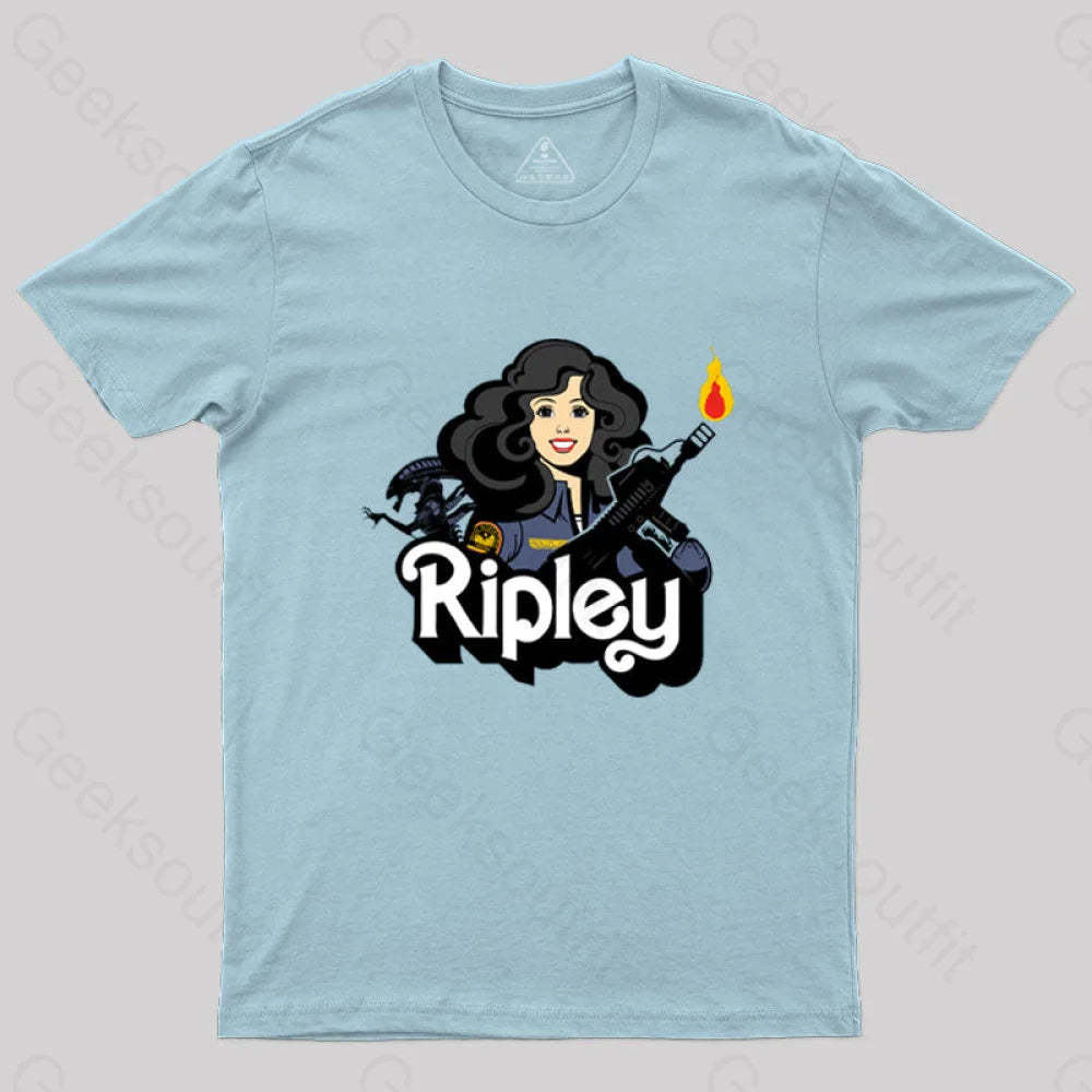 Ripley Geek T-Shirt Light Blue / S