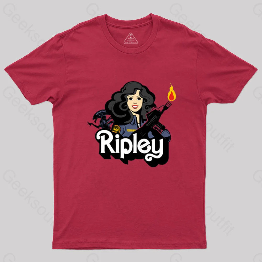 Ripley Geek T-Shirt Red / S