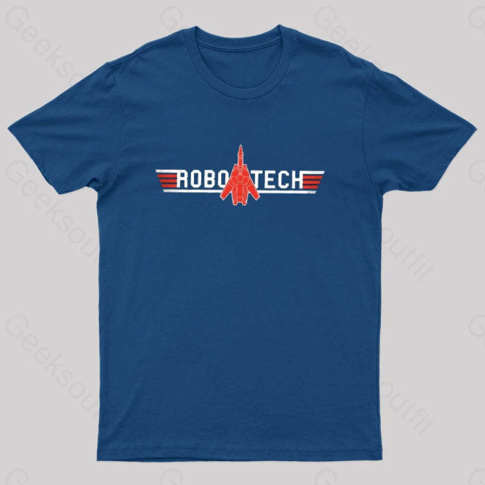Robo Tech Vintage T-Shirt Navy / S