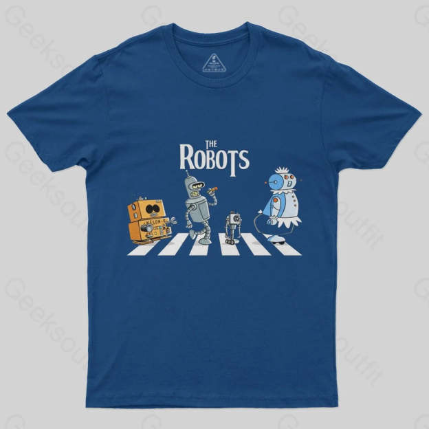 Robot Road T-Shirt - Geeksoutfit