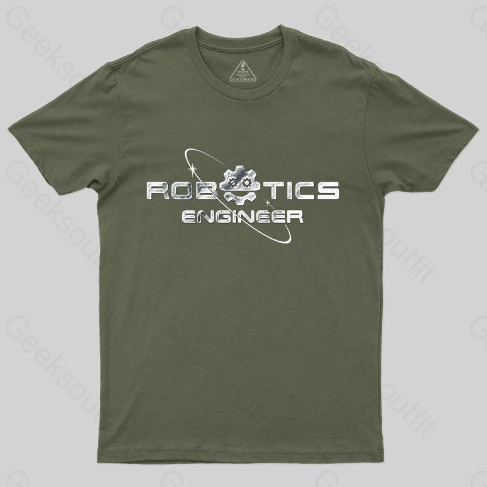 Robotics Engineer T-Shirt Army Green / S