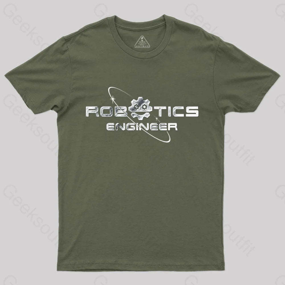 Robotics Engineer T-Shirt Army Green / S