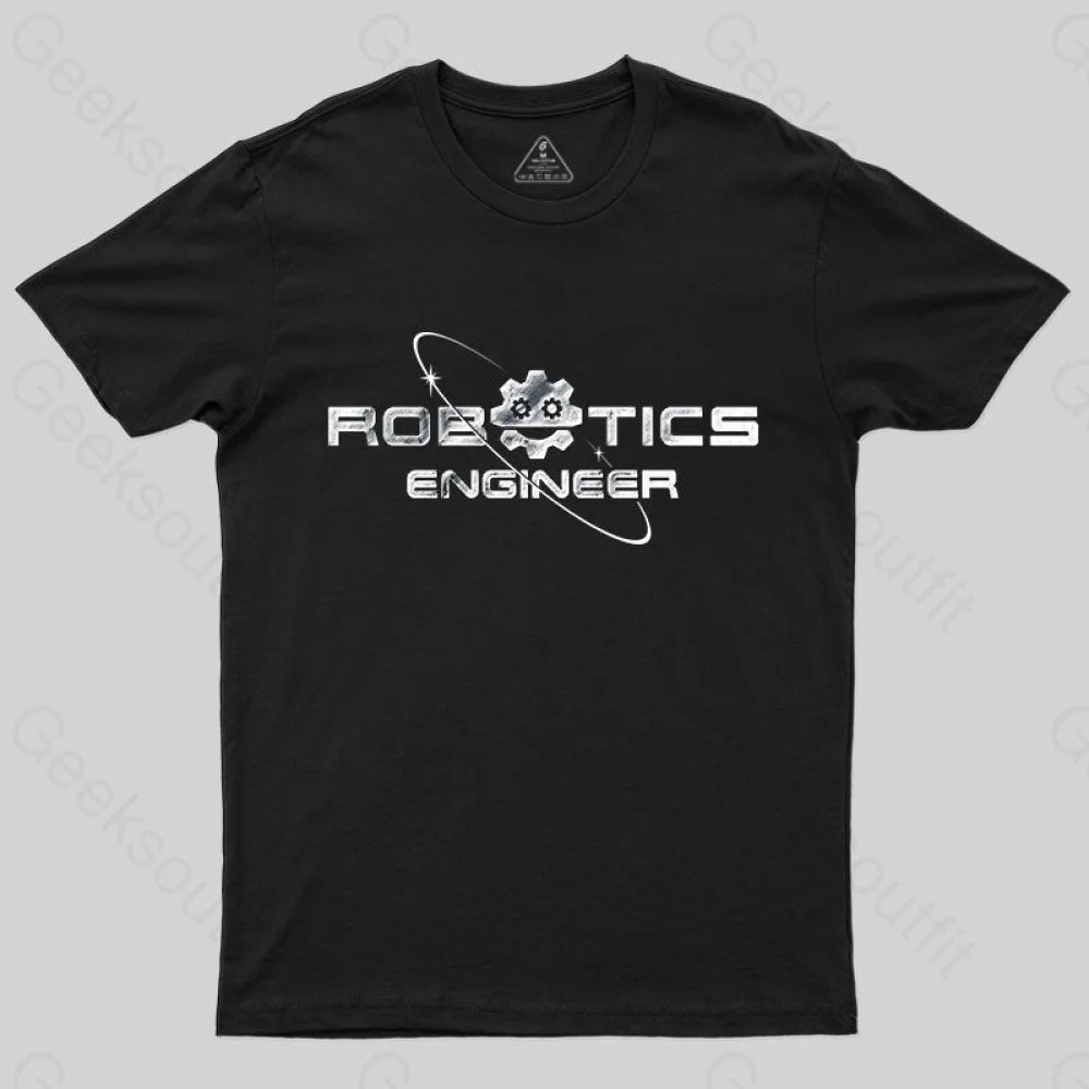 Robotics Engineer T-Shirt Black / S