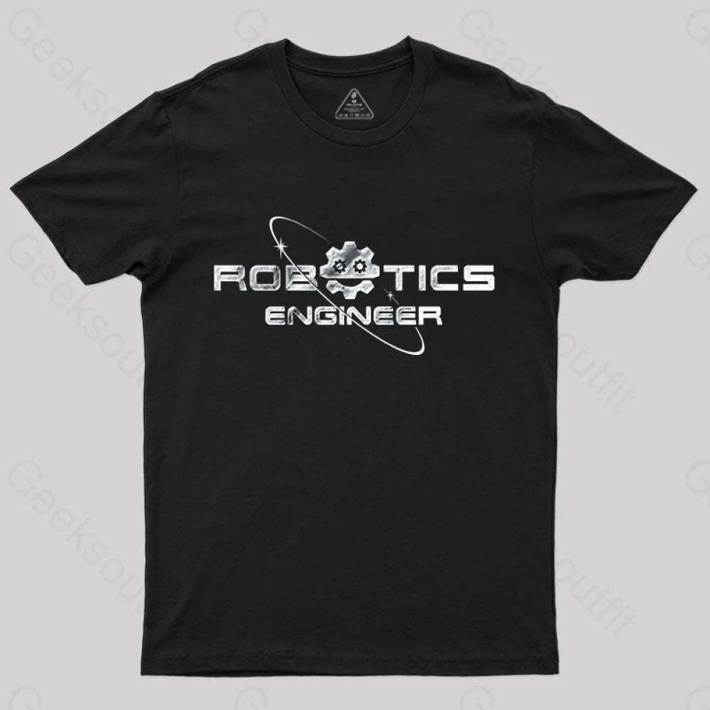 Robotics Engineer T-Shirt Black / S