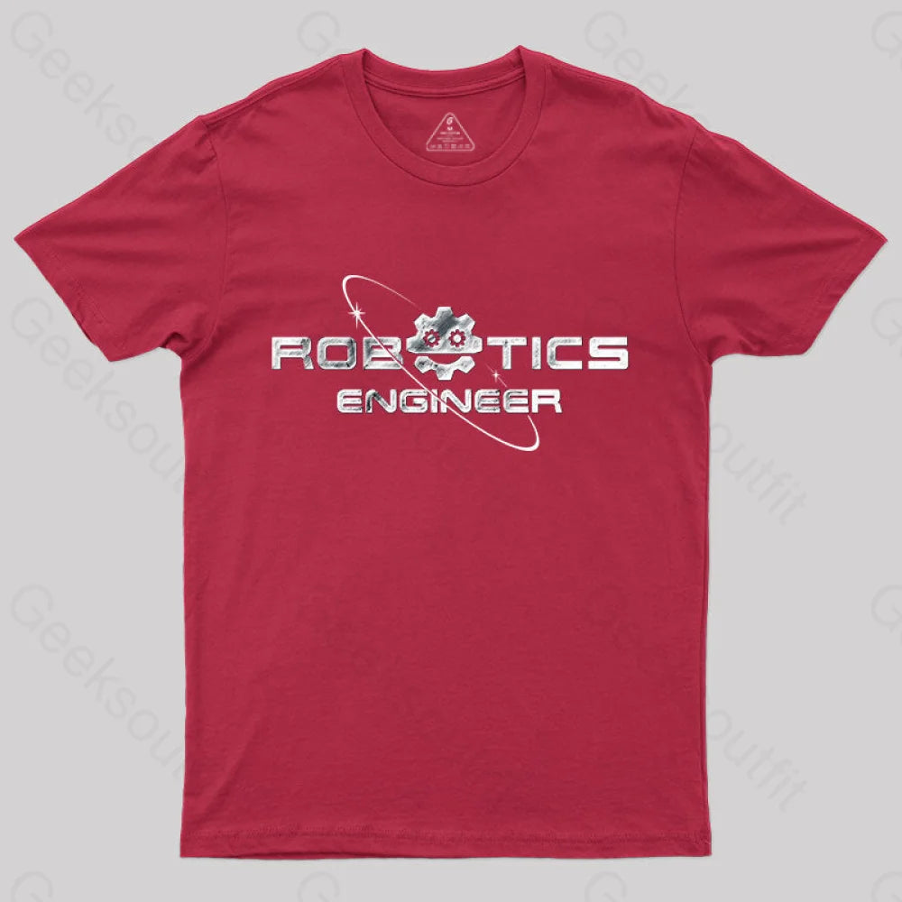 Robotics Engineer T-Shirt Red / S