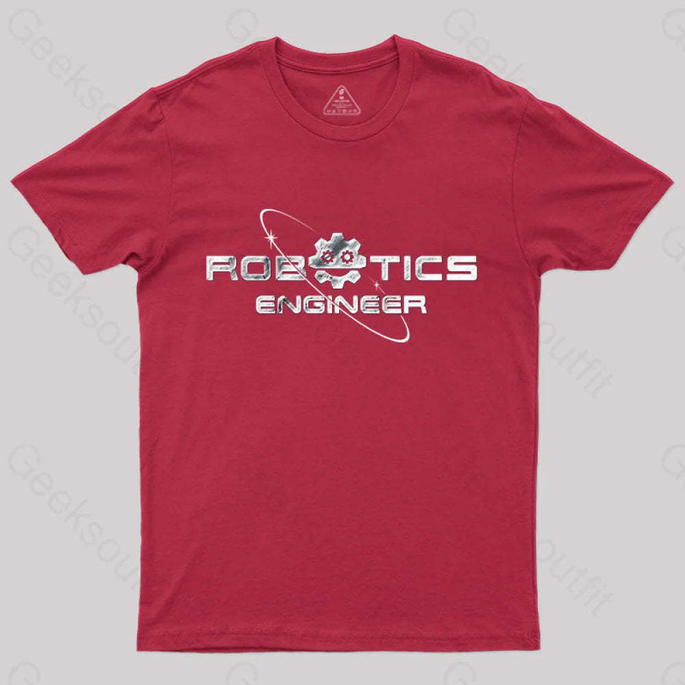 Robotics Engineer T-Shirt Red / S