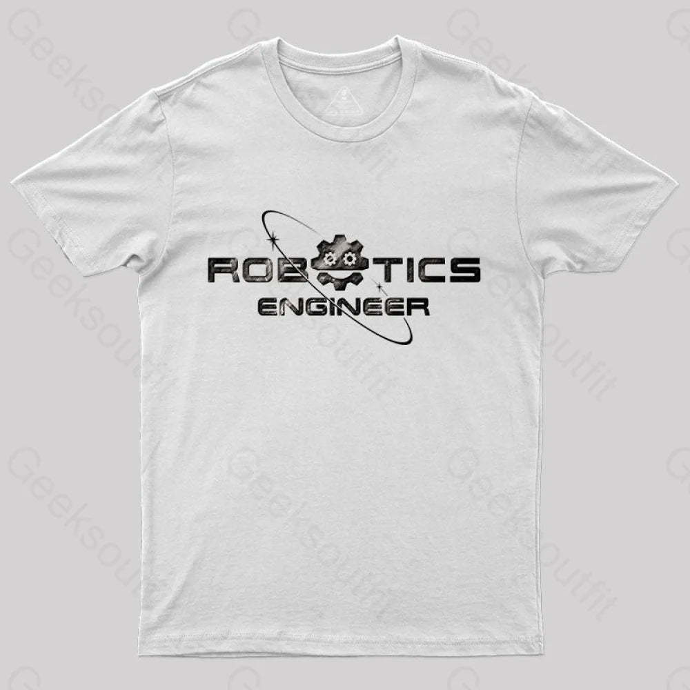 Robotics Engineer T-Shirt White / S