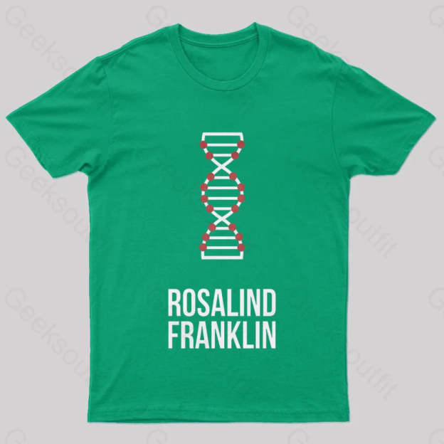Rosalind Franklin Nerd T-Shirt Green / S