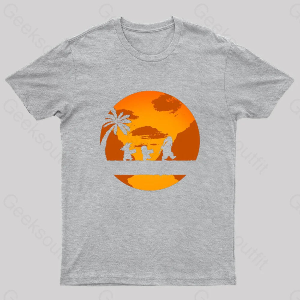 Roshi’s Milk Delivery Nerd T-Shirt Grey / S