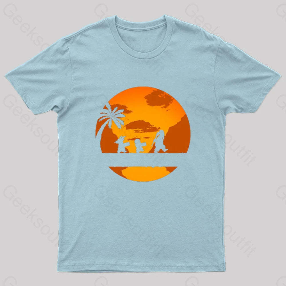 Roshi’s Milk Delivery Nerd T-Shirt Light Blue / S