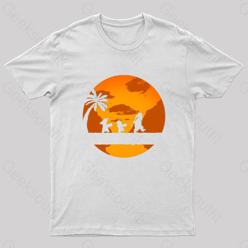 Roshi’s Milk Delivery Nerd T-Shirt White / S