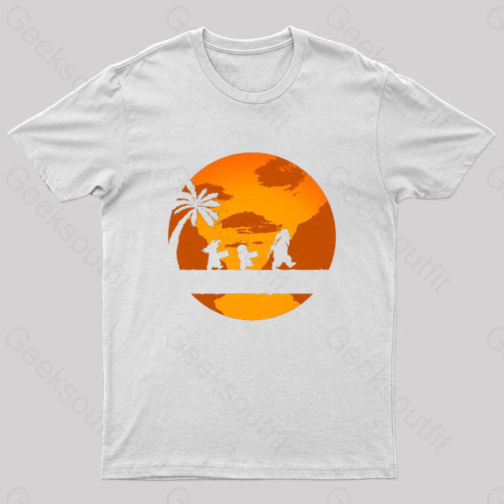 Roshi’s Milk Delivery Nerd T-Shirt White / S