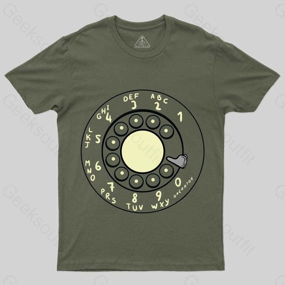 Rotary Dial T-Shirt - Geeksoutfit