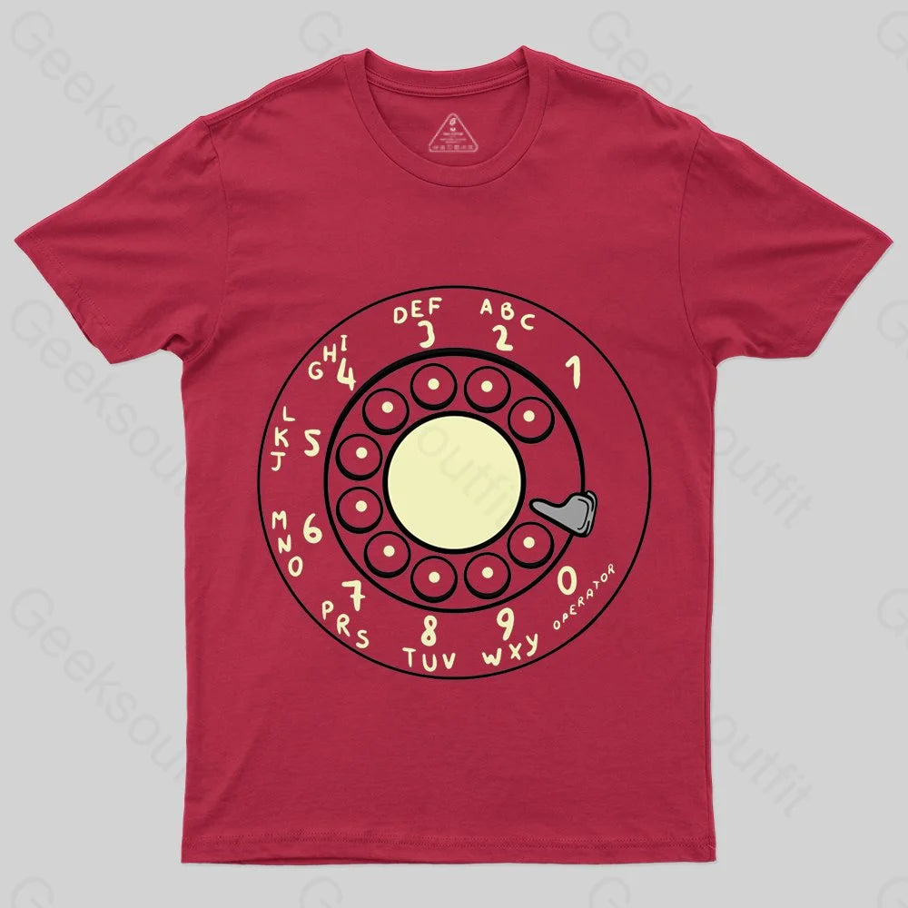 Rotary Dial T-Shirt - Geeksoutfit