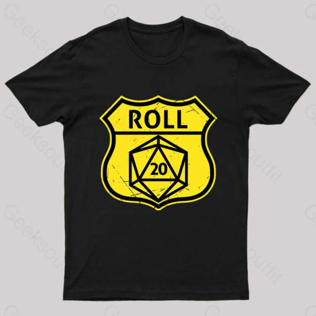 Route 66 Parody T-Shirt Black / S