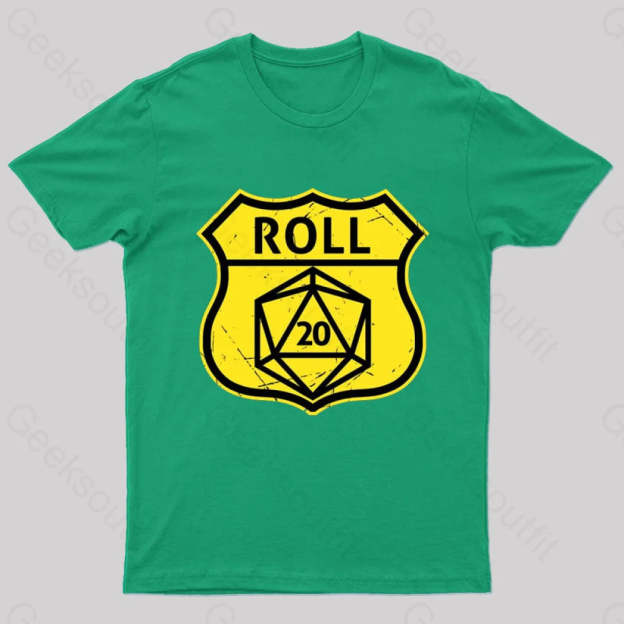 Route 66 Parody T-Shirt Green / S