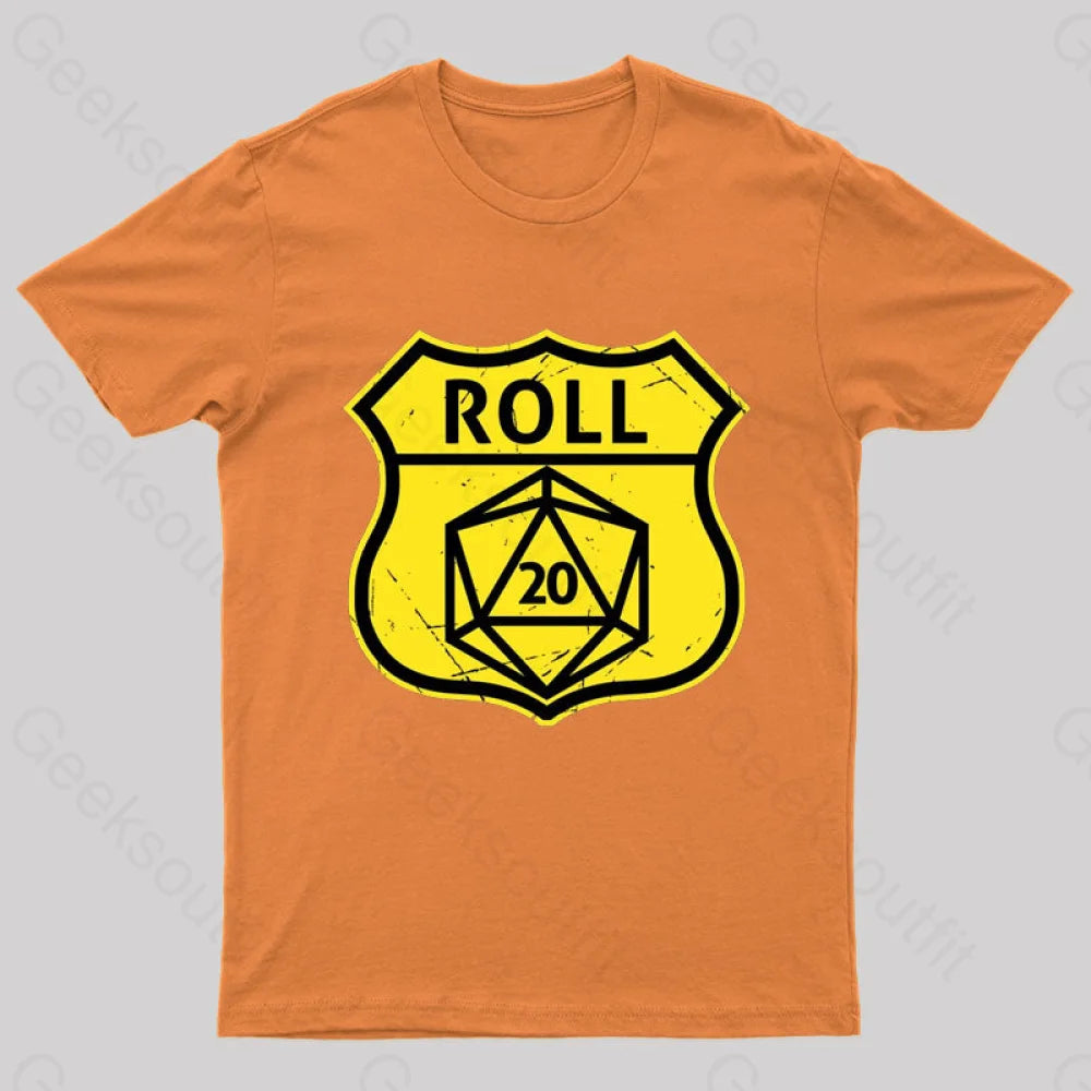 Route 66 Parody T-Shirt Orange / S
