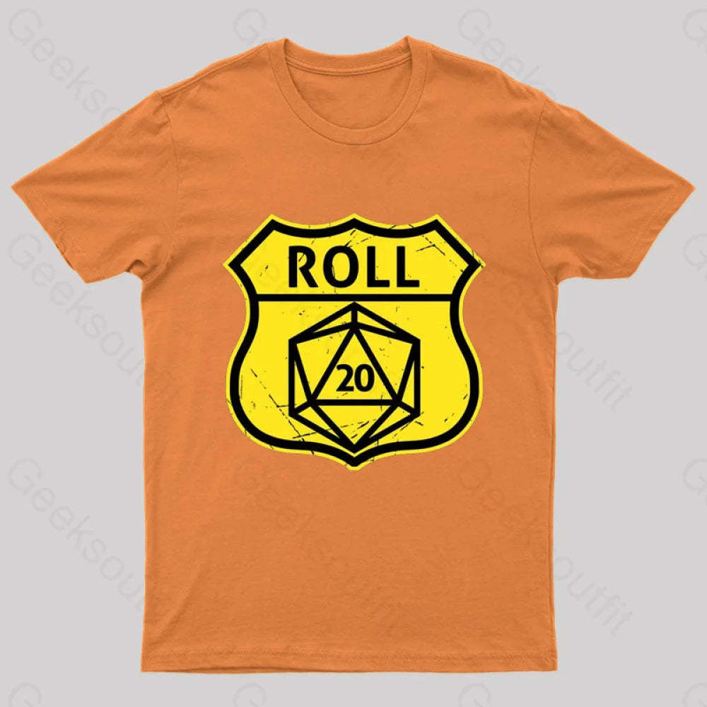 Route 66 Parody T-Shirt Orange / S