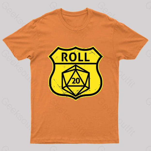 Route 66 Parody T-Shirt Orange / S