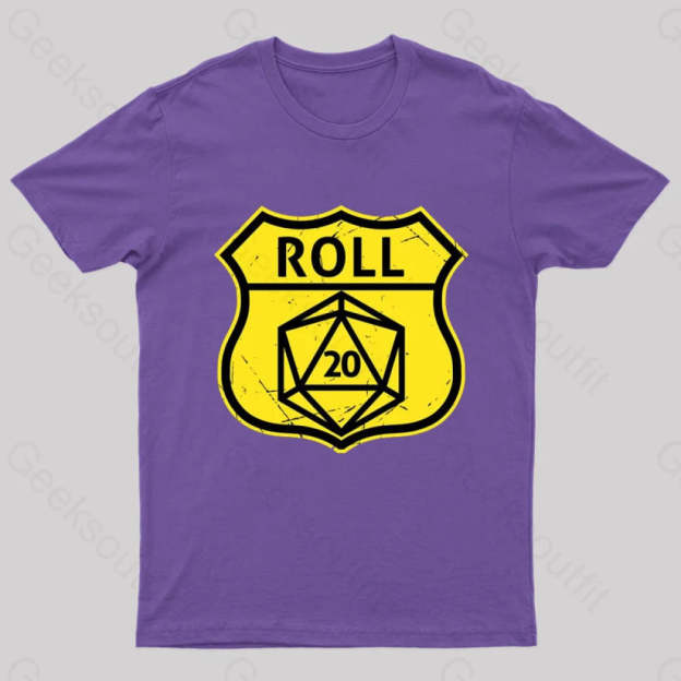 Route 66 Parody T-Shirt Purple / S