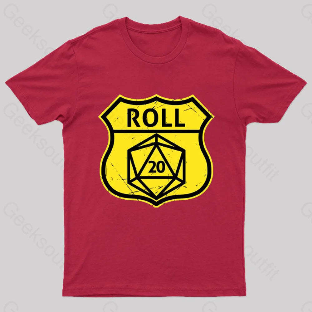 Route 66 Parody T-Shirt Red / S