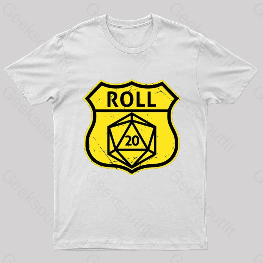 Route 66 Parody T-Shirt White / S