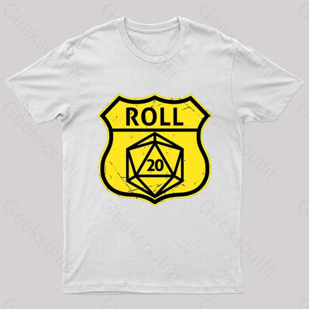 Route 66 Parody T-Shirt White / S